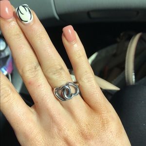 James Avery two hearts ring